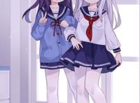 动漫闺蜜头像：想你，是捞不起的一池月光