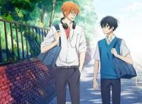 《佐佐木与宫野》画面都是亮晶晶，描写清爽的青春男高中生生活