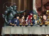 动漫版最后的晚餐，琦玉老师变耶稣，谁会成为最后的叛徒？