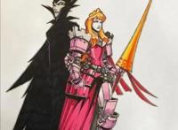 当迪士尼公主全部换成霸气画风，贝儿举枪拿剑，仙蒂捏碎水晶鞋