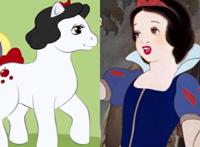 当迪士尼公主变成小马宝莉后，花木兰真女神，茉莉公主辣眼睛！