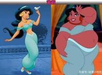 当迪士尼的公主们发福后，“公主抱”恐怕从此要和王子们绝缘了！