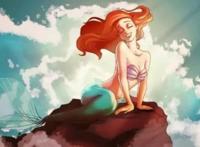 当迪士尼公主变成“恶魔”之后，爱丽儿最恐怖，冰雪女王依然美！