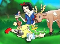 当迪士尼公主遇见宝可梦，木兰是最强龙系大师，爱丽儿翻版可达鸭