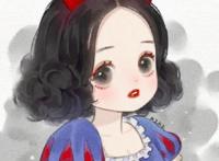 迪士尼公主成为头像后，白雪公主双眼朦胧，爱丽儿笑容最好看