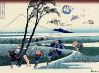 《哆啦A梦》遇上“浮世绘”，次元壁在哪呢？大雄都要变身007了