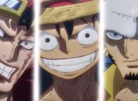 海贼王978集：三名船长再度集合，路飞C位，实力已是天差地别