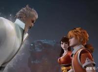 动漫妖神记，叶延始祖想收肖凝儿为徒，聂离突然出来阻止