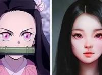 当动漫女神变成真人，祢豆子一模一样，蕾姆让人瞬间失恋