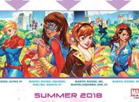 复仇者已经过气？惊奇队长组建新生代英雄团队，好多萌妹子！