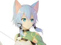 刀剑神域：相比于可爱的猫娘，帅气的猫娘更有魅力，她就是诗乃