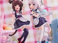 《猫娘乐园》推出手办，缩小版的巧克力和香草，外形简直完美