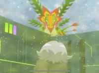 数码宝贝幽灵游戏：热带兽登场，海蜇兽应该要进化完全体了吧！