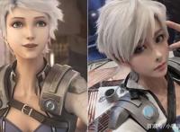 《灵笼》超神COS，冉冰镜南秒破次元壁，看到荷光者宅男沦陷了