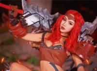 《幻镜诺德琳》前传COS蕾娜斯与乌拉，清纯又不失性感