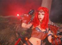 《幻镜诺德琳》前传COS蕾娜斯与乌拉，清纯又不失性感