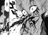 一拳超人：杰诺斯龙卷惨败，顶级S级英雄惨败，被人海战术拖到输