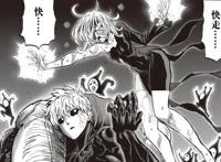 一拳超人：杰诺斯龙卷惨败，顶级S级英雄惨败，被人海战术拖到输