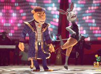 爆笑动画电影《芒咕的动物城》曝“巅峰对决”海报，国王竞选激烈刺激精彩纷呈