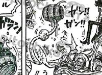 海贼王1053话：三哥直接变成了皇副，绿牛是魂魂果实的进化版