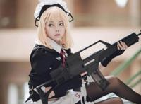 国人可爱美少女COS的两组少女前线角色！不用过多修饰也很不错哦