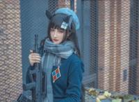 四组非常漂亮的手游《少女前线》系列COSPLAY作品！造型很帅气！