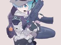 画师把蕾姆画成“战术少女”，冲锋枪比魔法好用多了！