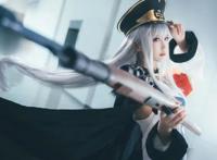 国人高颜值妹子COS的《少女前线》枪娘！造型真是相当酷哦！
