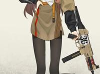 《少女前线》ump45，动漫全面屏壁纸