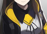 《少女前线》ump45，动漫全面屏壁纸