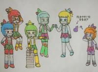 如果葫芦兄弟变成女性身份，他们会是什么样子？七娃真是美丽！