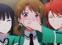 魔劣：琵库希初次见面就表白达也，一旁的深雪醋坛子都要被打翻了