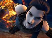 星辰变16集：秦羽和项央乌江激战，持续八分钟，特效很棒