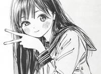 「今日有学●插画」明日酱的水手服，溢出屏幕的少女感