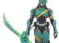 假面骑士：自制版圣刃，飞羽真充满霸气，剑斩贴切忍者