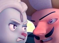 《阿里巴巴与神灯》曝光“蠢萌版”海报，两大财主针锋相对！