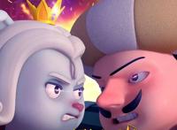 《阿里巴巴与神灯》曝光“蠢萌版”海报，两大财主针锋相对！