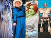 在许多动画电影中，具有特色的cosplay角色（上）