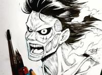 当《巨人》撞上《海贼》，草帽团全员巨人化，谁来救救娜美和罗宾