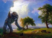 这组从电影中衍生出来的场景插画！让人感觉如此壮观和震撼！