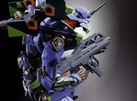 紫色机械钢铁巨人，万代METALBUILD《新世纪福音战士》EVA初号机