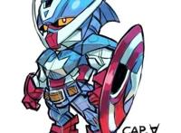 当漫威英雄和高达结合：绿巨人变钢铁巨人，黑寡妇变最丑女英雄？