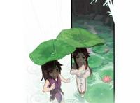 魏婴蓝湛顽童形象，联合秘境大探险，二次元仙境美图