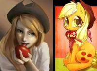 当《小马宝莉》发生“拟人化”！柔柔变怨妇，网友：苹果嘉儿美炸！