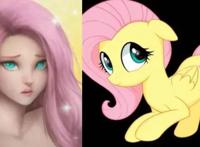 当《小马宝莉》发生“拟人化”！柔柔变怨妇，网友：苹果嘉儿美炸！