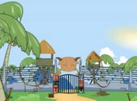 动漫中的房子，龙猫住草屋，派大星住石头缝，唯有村长家最豪华！