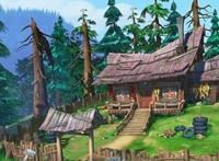 动漫里的这些房屋记忆太深了，菠萝、老鼠洞、还有“羊村”