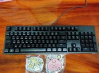 带有简单动漫图案的DIY键盘带防水贴纸