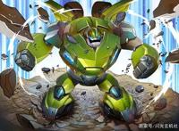 变形金刚动漫人物：《领袖之证》剧情中的强力愣头青-汽车人隔板