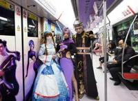 动漫地铁车站，带你进入二次元的杭州